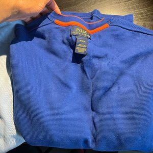 Medium Mens Polo Long Sleeve Shirt